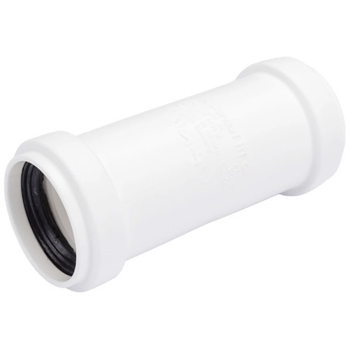 Муфта двойная PP-H Ostendorf HT HTMM DN 50 двухраструбная, цвет белый