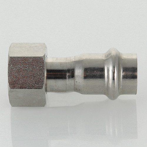 Переходник VALTEC VTi.908.I ВР 1 1/4&amp;quot; DN 35x32 PN 16 с накидной гайкой нержавеющая сталь