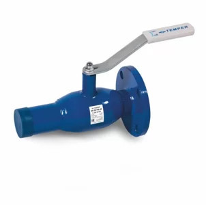 Кран шаровой TEMPER 28945040 стандартнопроходной комбинированный DN 40 PN 40