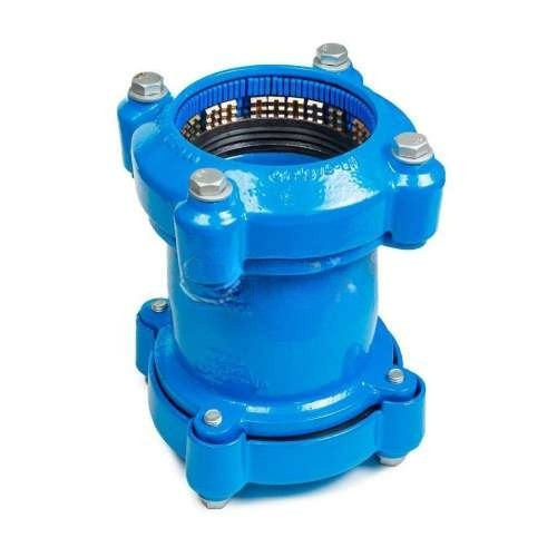 Муфта фиксирующая универсальная UR-CAST UR-01 DN 80 (88-123) мм PN 16 чугунная