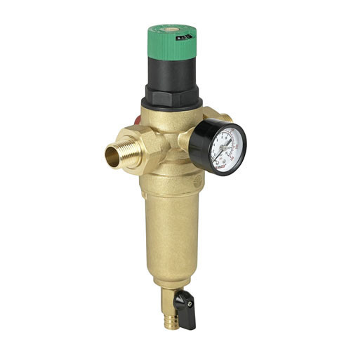 Фильтр промывной VALFEX VF.382 НР 3/4&amp;quot; DN 20 PN 16 с редуктором давления