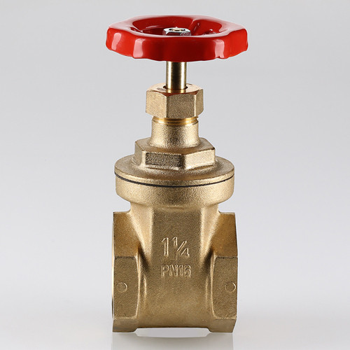 Задвижка клиновая VALTEC VT.012RG ВР 1 1/2&amp;quot; DN 40 PN 16 латунная
