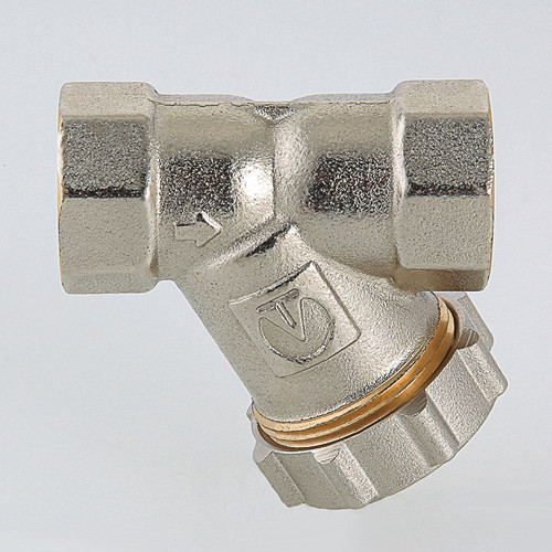 Фильтр механической очистки VALTEC VT.193 ВР 3/4&amp;quot; DN 20 PN 20 косой с заглушкой латунный
