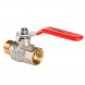 Кран шаровой VALTEC BASE 1/2&amp;quot; Ду15 Ру16 с внутренней–наружной резьбой VT.215.N.04