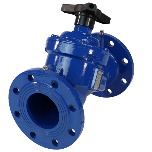 Клапан балансировочный Benarmo 3080H DN 350 PN 16 фланцевый ручной чугунный, с измерительными ниппелями