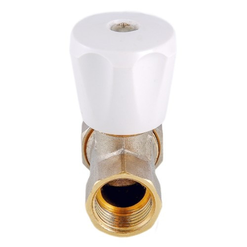 Клапан радиаторный Valtec VT.008.L 1/2&amp;quot; DN 15 PN 10 регулирующий прямой ручной облегченный