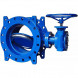 Затвор дисковый чугунный Benarmo 2210RA DN 700 PN 10/16 поворотный фланцевый двухэксцентриковый с редуктором