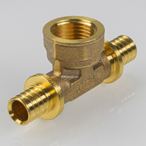 Тройник переходной VALTEC VTm.432.G ВР 1/2&amp;quot; DN 20x15x20 PN 16 латунный