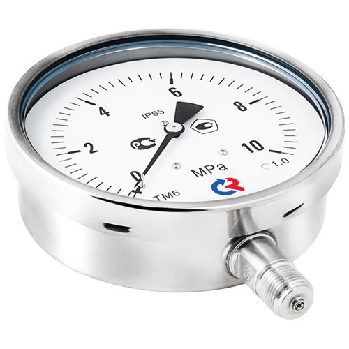 Манометр РОСМА ТМ-621Р.00 (0...40 МПа) Дкорп=150мм кл. 1,0 G1/2&amp;quot; коррозионностойкий виброустойчивый радиальный 00000001732