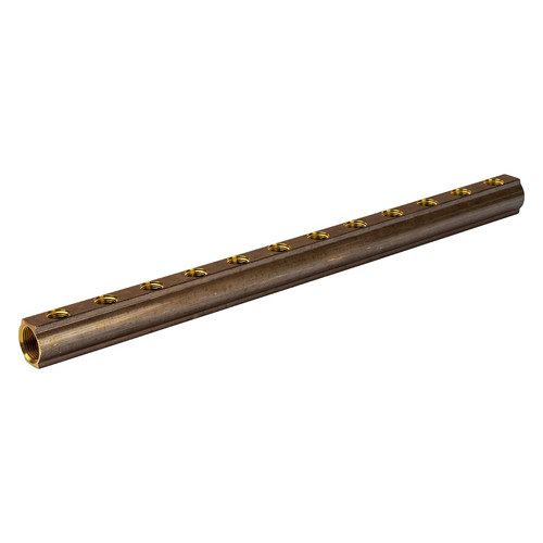 Коллектор распределительный Luxor CD 457 12 выходов ВР 1&amp;quot;х1/2&amp;quot; DN 25 PN 10 без регулировки