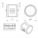 Латунная муфта VALTEC 1 1/4&amp;quot; соединительная VTr.270.N.0007