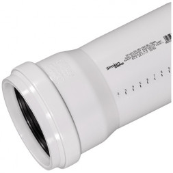 Труба канализационная бесшумная PP-MD Ostendorf Skolan Safe SKEM DN 125х5,3х1000