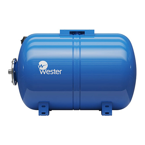 Гидроаккумулятор Wester WAO 50 НР 1&amp;quot; DN 380 PN 25 мембранный горизонтальный для систем водоснабжения