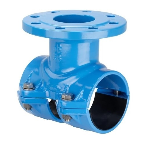 Врезной хомут HAWLE 5230 DN 140/80 PN 16 фланцевый системы Haku