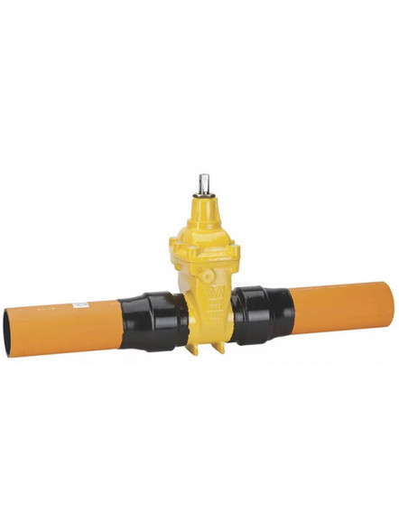 Задвижка AVK 36/90 DN 250 PN 10 клиновая для газа с ПЭ патрубками