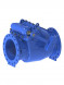 Клапан AVK 41/36 DN 350 PN 10 обратный поворотный с металлическим уплотнением фланцевый
