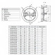 Клапан Гранлок CV16 Ду 125 обратный DF04F105238