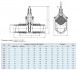Задвижка HAWLE 4050E2 DN 80/90 PN 16 с ПЭ патрубками клиновая чугунная с обрезиненным клином