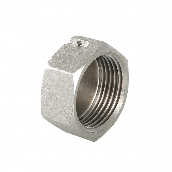 Латунная заглушка VALTEC 3/4&amp;quot; с ушком для пломбировки VTr.603.N.0005