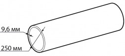 Труба ПНД техническая SDR26 d250х9,6 тип СЛ