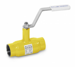 Кран шаровой газовый TEMPER 39045032 полнопроходной муфтовый DN 32 PN 40