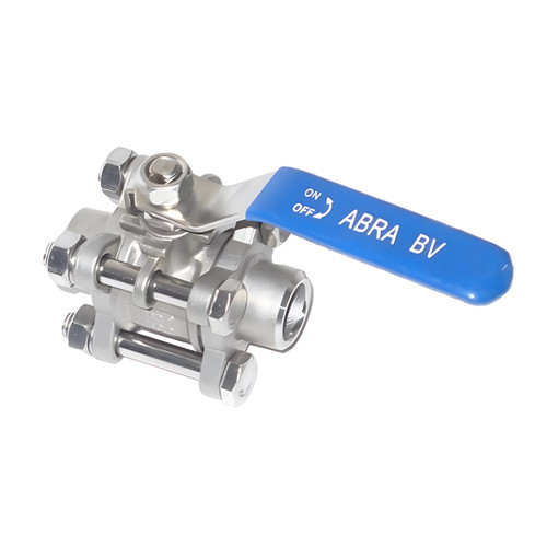 Кран шаровой ABRA BV61A DN 15 PN 40 стандартные патрубки нержавеющая сталь
