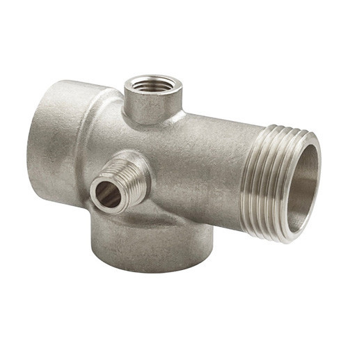 Штуцер VALFEX VF.600 ВР-НР 1&amp;quot;x1 1/4&amp;quot; Ду 25x32 Ру 40 B=110 никелированный латунный