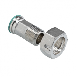 Латунный полусгон VALTEC 1/2&amp;quot; с накидной гайкой VTr.611.N.0004