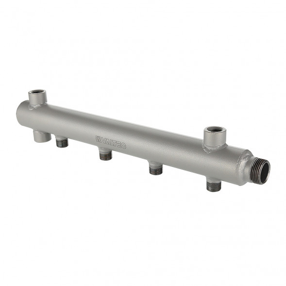 Коллектор распределительный VALTEC VTc.510.BS.060403 3 отвода ВР-НР 1&amp;quot;x1/2&amp;quot; DN 25 PN 16 без регулировки