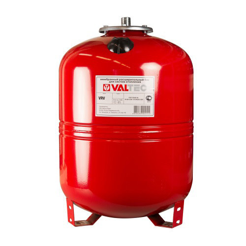 Бак VALTEC 1&amp;quot;мембранный  100 л для систем отопления VT.RV.R.060100