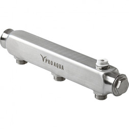 Коллекторная группа Pro Aqua 1х1/2&amp;quot; 8 выходов с межосевым расстоянием 100 мм