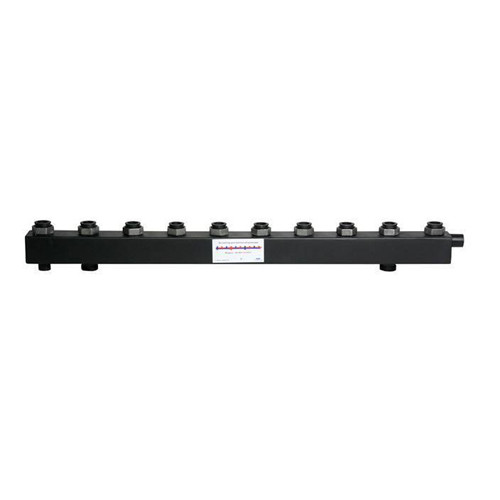 Коллектор распределительный Askon Стандарт КК-40F/125/40/5 5-ти контурный ВР-НР 1 1/2&amp;quot; Ду 40 Ру 6 без теплоизоляции