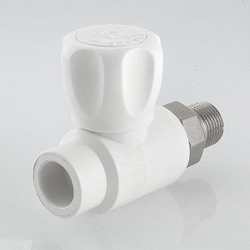 Кран шаровый VALTEC VTp.717 НР 3/4&amp;quot; DN 25x20 PN 25 с накидной гайкой полипропиленовый
