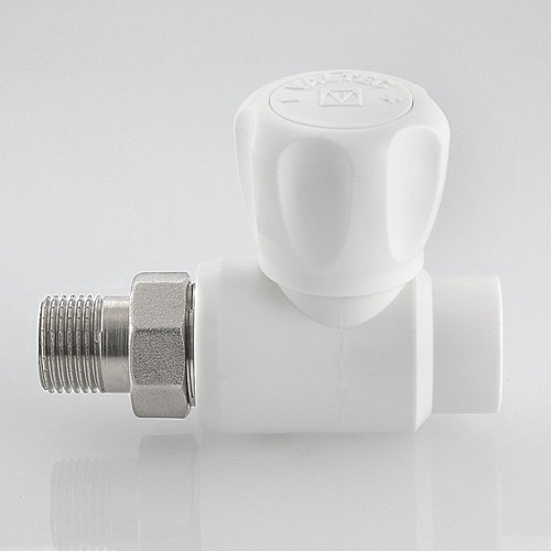 Кран шаровый VALTEC VTp.717 НР 3/4&amp;quot; DN 25x20 PN 25 с накидной гайкой полипропиленовый