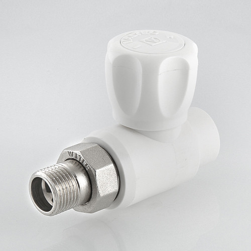 Кран шаровый VALTEC VTp.717 НР 3/4&amp;quot; DN 25x20 PN 25 с накидной гайкой полипропиленовый