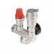 Группа безопасности VALTEC VT.460.0.0 1&amp;#039;&amp;#039; (0…10 бар) DN 25 PN 10 для котла, латунная с никелевым покрытием