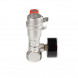 Группа безопасности VALTEC VT.460.0.0 1&amp;#039;&amp;#039; (0…10 бар) DN 25 PN 10 для котла, латунная с никелевым покрытием