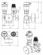 Группа безопасности VALTEC VT.460.0.0 1&amp;#039;&amp;#039; (0…10 бар) DN 25 PN 10 для котла, латунная с никелевым покрытием