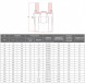 Компенсатор FAF 5050 DN 100 PN 16 фланцевый
