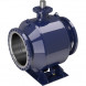 Кран шаровой NAVAL 28554205 DN 700 PN 16 стальной стандартнопроходный фланцевый