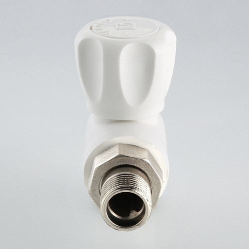 Кран шаровый VALTEC VTp.718 НР 3/4&amp;quot; DN 25x20 PN 25 с накидной гайкой полипропиленовый