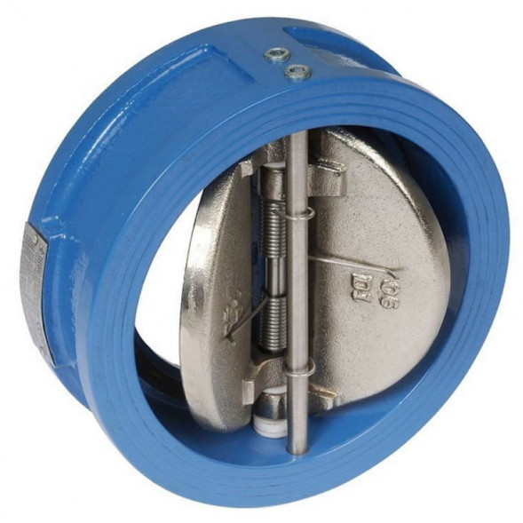 Клапан Tecofi CB3448N DN 700 обратный двухстворчатый межфланцевый PN 16