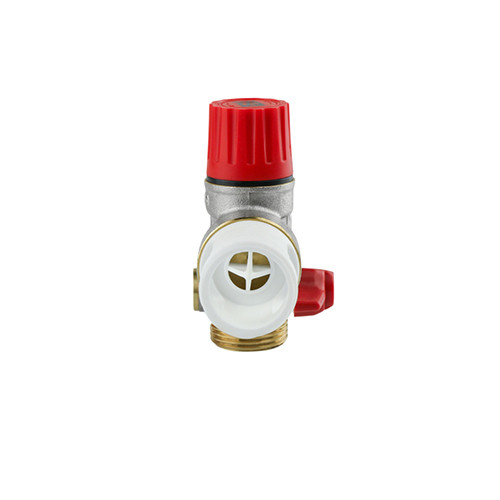 Группа безопасности VALTEC VT.461.NE.05 3/4&amp;#039;&amp;#039;DN 20 PN 10 для бойлера, латунная с никелевым покрытием