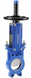 Задвижка GROSS DN 700 PN 2 шиберная с выдвижным штоком c электроприводом AUMA