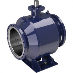 Кран шаровой NAVAL 28554305 DN 800 PN 16 стальной стандартнопроходный фланцевый