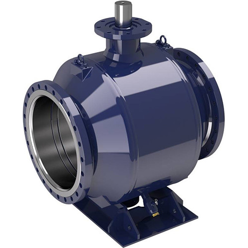 Кран шаровой NAVAL 28554305 DN 800 PN 16 стальной стандартнопроходный фланцевый
