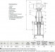 Задвижка VGA D21.04 DN 125 PN 10/16 фланцевая клиновая чугунная с электроприводом с обрезиненным клином