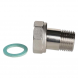Латунный полусгон VALTEC 1 1/4&amp;quot; x 1&amp;quot; с накидной гайкой и наружной резьбой VTr.613.N.0706