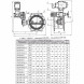 Затвор ЭНЭКОС DN 1000 PN 10 поворотный фланцевый с двойным эксцентриком с редуктором, электроприводом и блоком управления