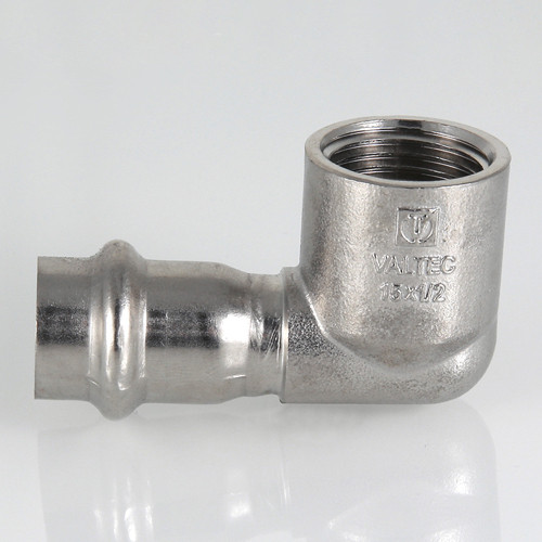 Угольник 90 градусов VALTEC VTi.952.I ВР 1/2 &amp;quot; DN 15 PN 16 нержавеющая сталь